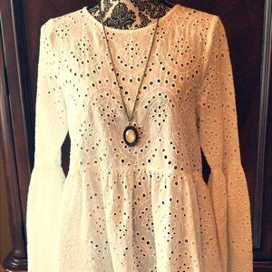 Another Eyelet Day Top